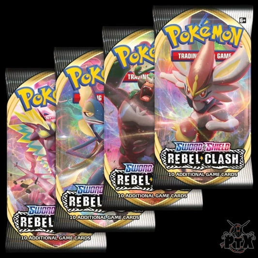 Rebel Clash Booster Pack X1 (Random Art) Pokemon 2020