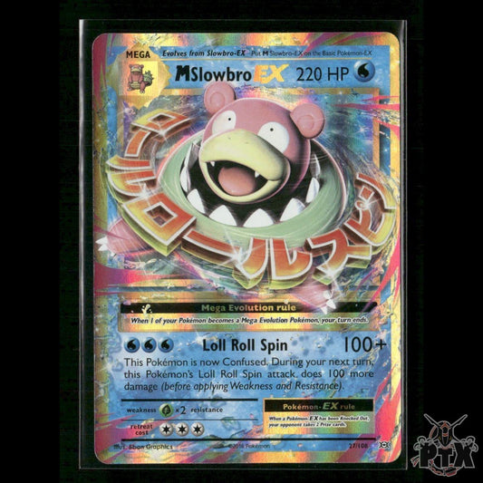 M Slowbro EX 27/108 XY - Evolutions NM Pokemon