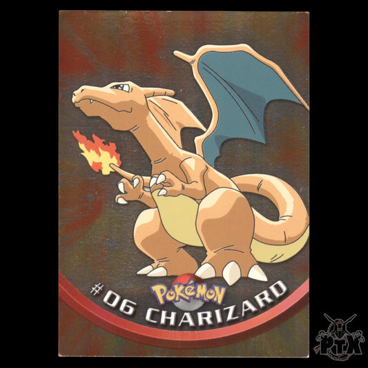 Topps Charizard #06 Foil Series 1 Pokemon 2000