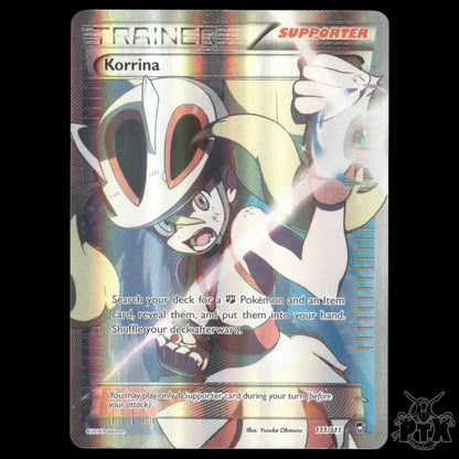 Korrina #111/111 Furious Fists NM/LP Pokemon 2015