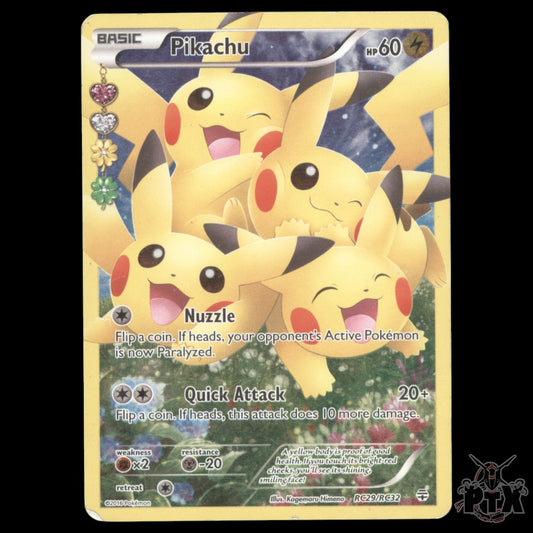 Pikachu #RC29/RC32 Generations HP/Heavily Played Pokemon 2016