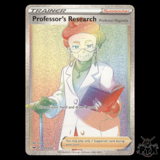 Professor's Research #209/202 Sword & Shield NM/Near Mint Pokemon 2020