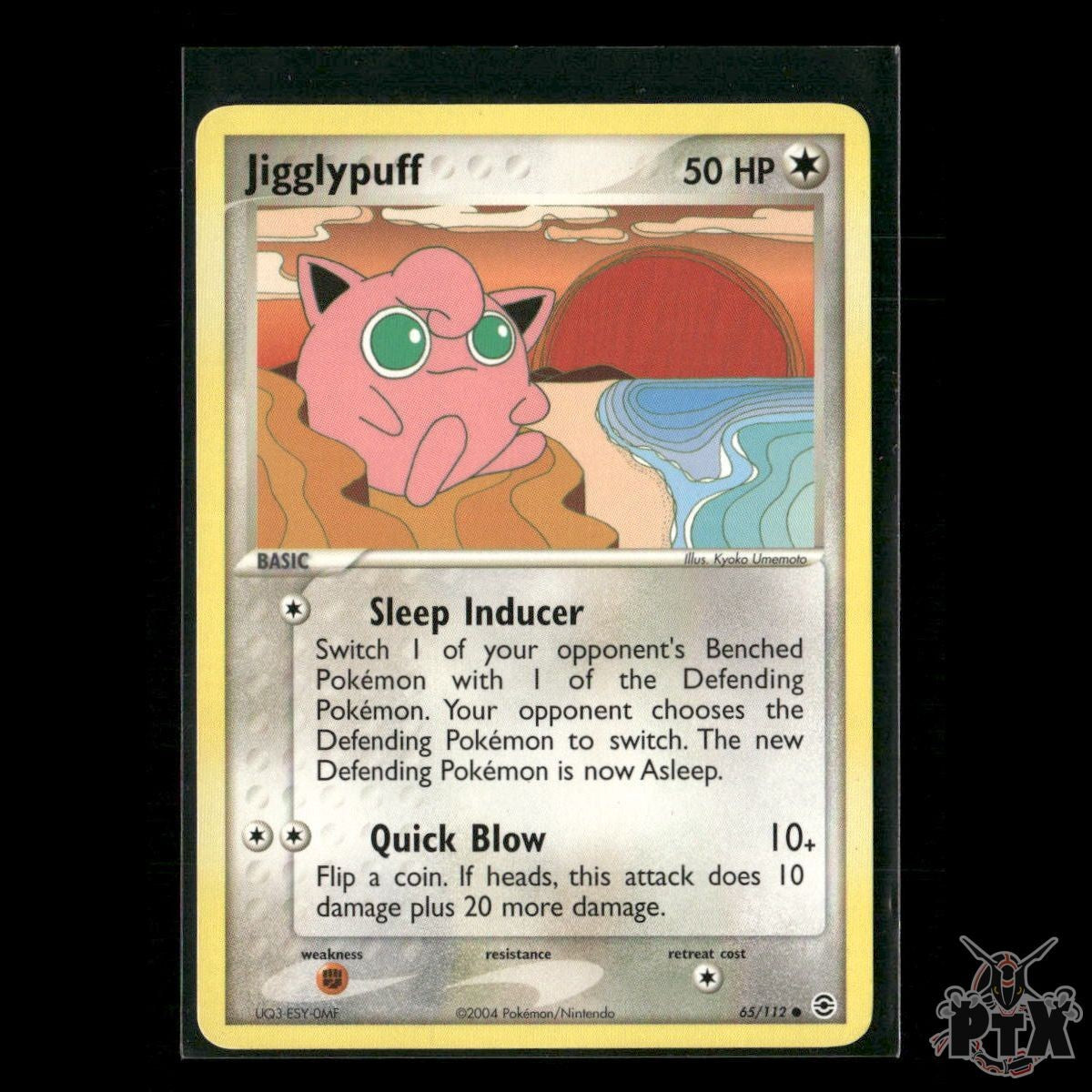 Jigglypuff 65/112 EX FireRed & LeafGreen NM Pokemon