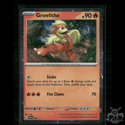 Growlithe 024 SV: Scarlet & Violet Promo Cards NM Pokemon