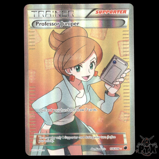 Professor Juniper #116/116 Plasma Freeze LP/Lightly Played Pokemon 2013