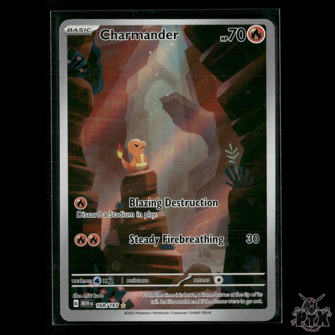 Charmander 168/165 SV: Scarlet & Violet 151 NM Pokemon