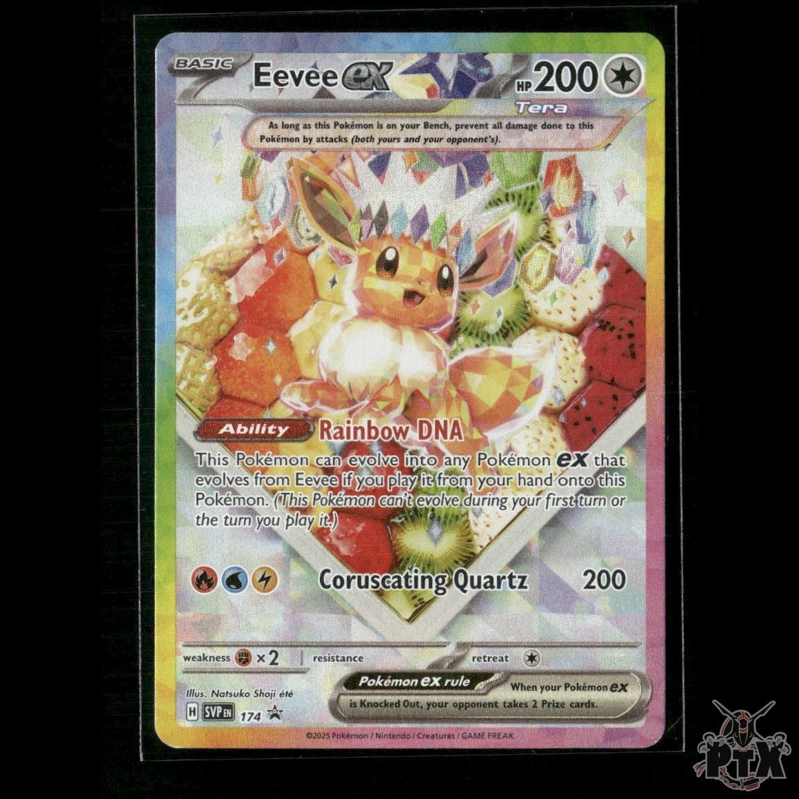 Eevee ex 174 SV: Scarlet & Violet Promo Cards NM Pokemon