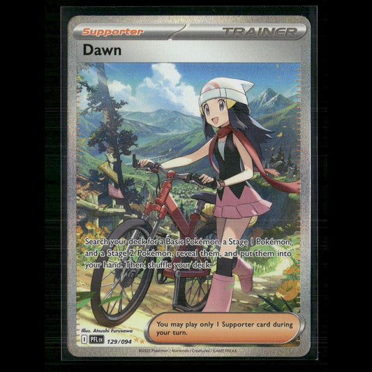 Dawn 129/094 ME02: Phantasmal Flames NM Pokemon