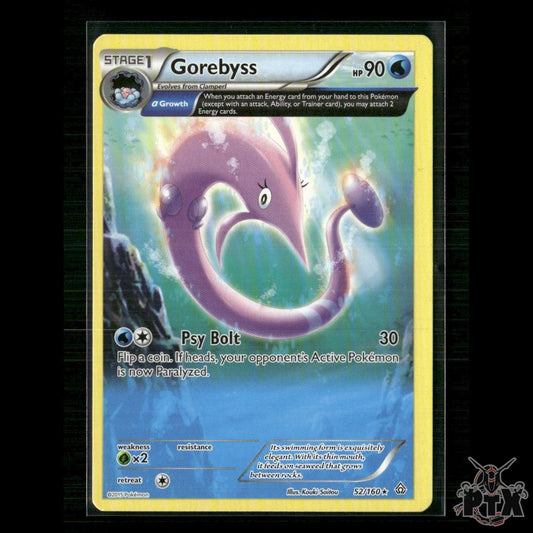 Gorebyss (Alpha) 52/160 XY - Primal Clash NM Pokemon