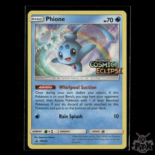 Phione (Prerelease) SM220 SM Promos NM Pokemon