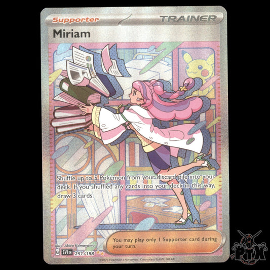 Miriam #251/198 Scarlet & Violet Base NM/Near Mint Pokemon 2023