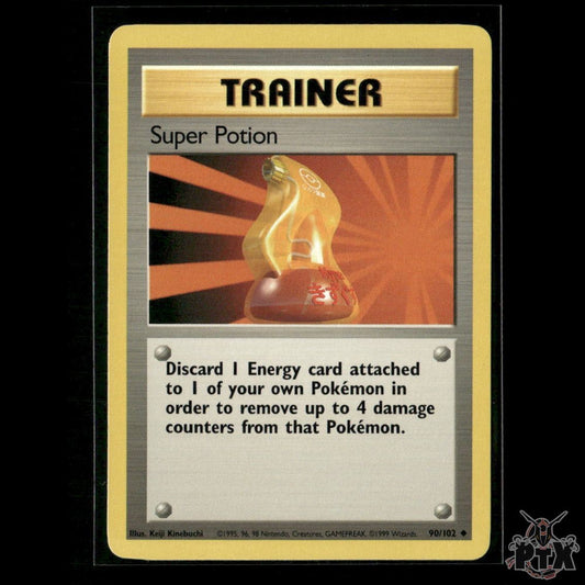 Super Potion 90/102 Base Set MP Pokemon