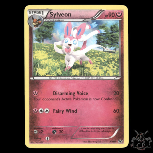 Sylveon Holo #XY04 XY Promo MP/Moderatly Played Pokemon 2013