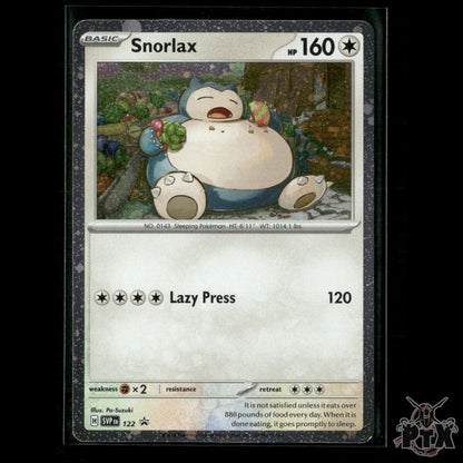 Snorlax 122 SV: Scarlet & Violet Promo Cards NM Pokemon