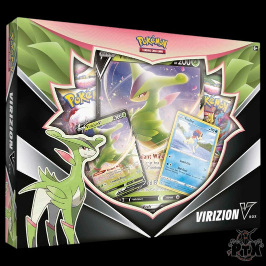 Virizion V Collection Box Pokemon 2022