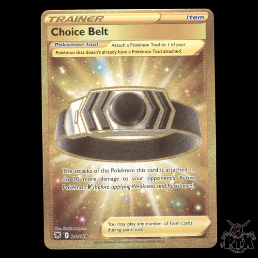 Choice Belt #211/189 Astral Radiance NM/Near Mint Pokemon 2022