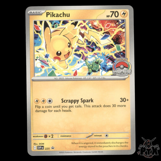 Pikachu #225 Scarlet & Violet Promo NM/Near Mint Pokemon 2025