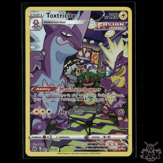 Toxtricity GG09/GG70 SWSH: Crown Zenith: Galarian Gallery NM Pokemon