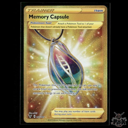 Memory Capsule (Secret) 202/185 SWSH04: Vivid Voltage NM Pokemon