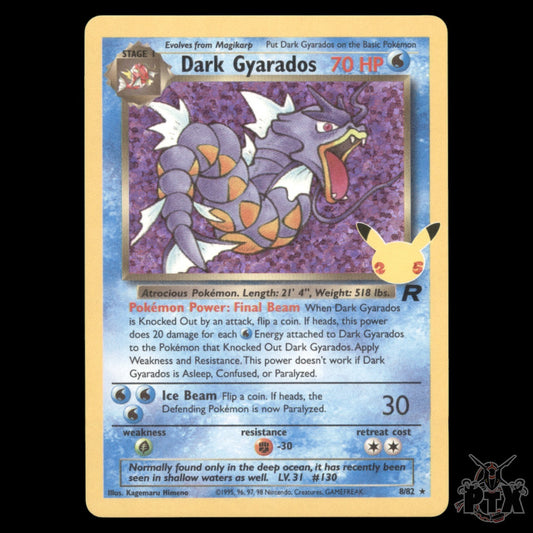 Dark Gyarados #8/82 Celebration NM/Near Mint Pokemon 2021