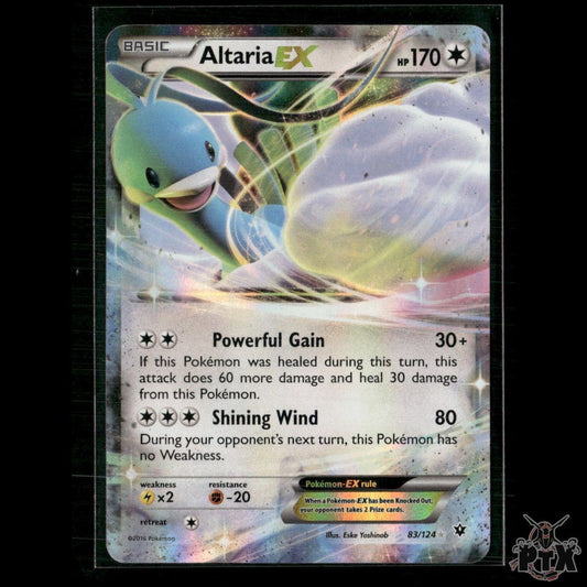 Altaria EX 83/124 XY - Fates Collide MP Pokemon