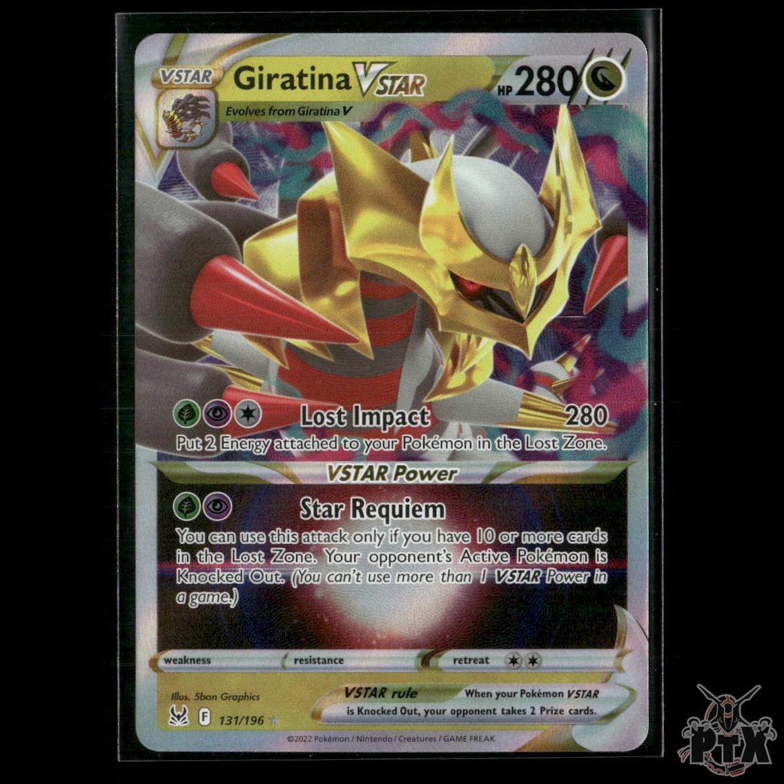 Giratina VSTAR 131/196 SWSH11: Lost Origin NM Pokemon