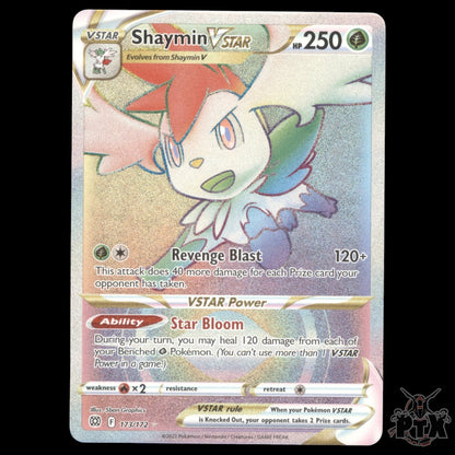 Shaymin Vstar #173/172 Brilliant Stars NM/Near Mint Pokemon 2022