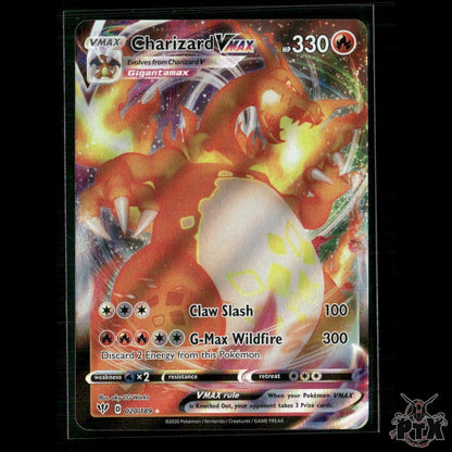 Charizard VMAX 020/189 SWSH03: Darkness Ablaze NM Pokemon