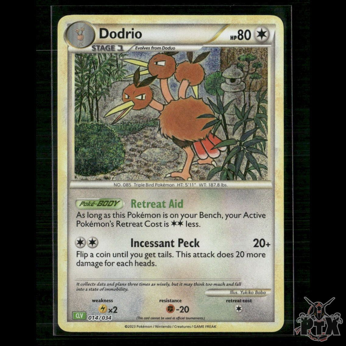 Dodrio 014/034 Trading Card Game Classic NM Pokemon
