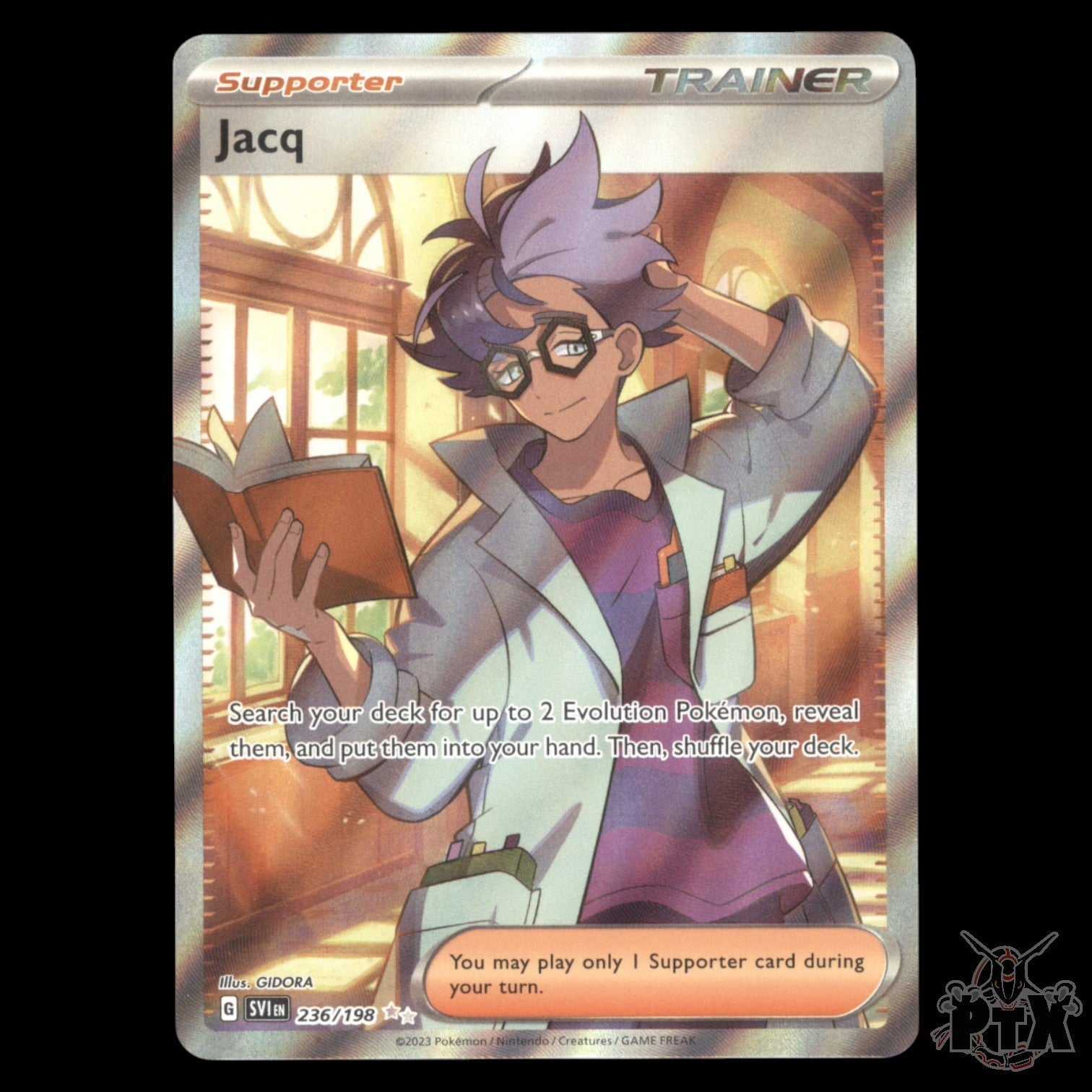 Jacq #236/198 Scarlet & Violet NM/Near Mint Pokemon 2023
