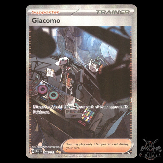 Giacomo #267/193 Paldea Evolved NM/Near Mint Pokemon 2023