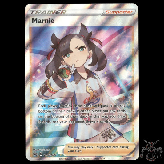 Marnie #SWSH121 Sword & Shield Promo NM/Near Mint Pokemon 2021
