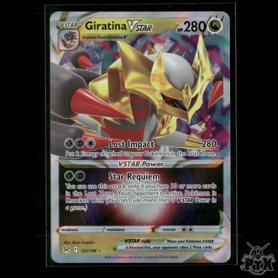 Giratina VSTAR 131/196 SWSH11: Lost Origin NM Pokemon