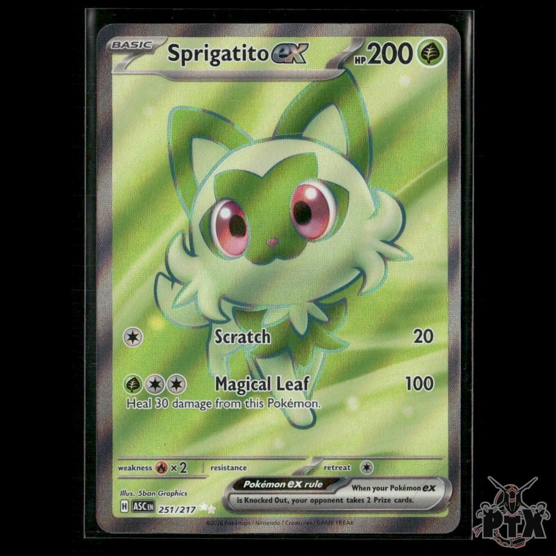 Sprigatito ex 251/217 ME: Ascended Heroes NM Pokemon