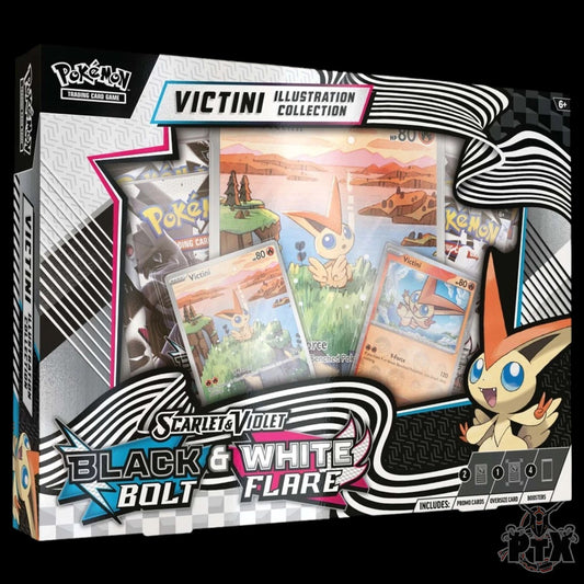 Victini Illustration Collection Black Bolt & White Flare Pokemon 2025