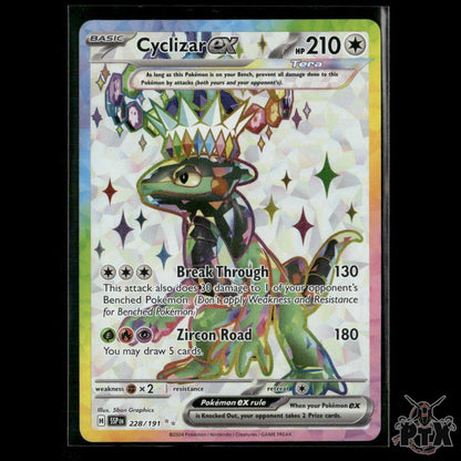 Cyclizar ex 228/191 SV08: Surging Sparks NM Pokemon