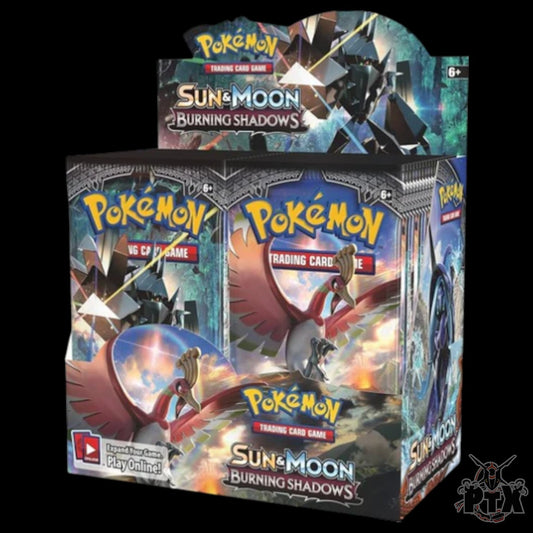 Burning Shadow Booster Box Factory Sealed Pokemon 2017