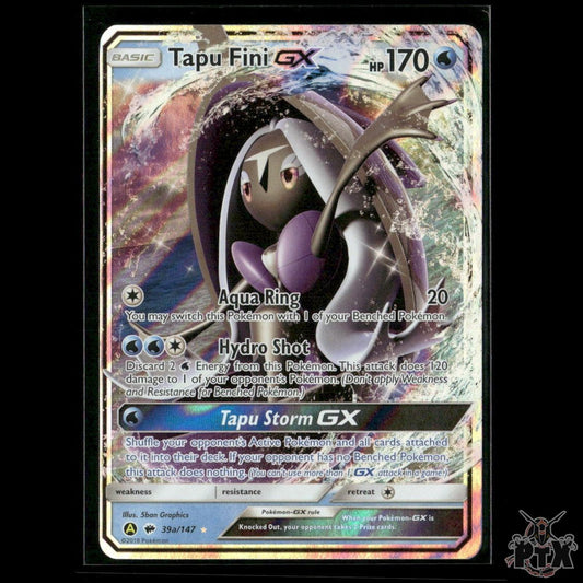 Tapu Fini GX 039a/147 Alternate Art Promos NM Pokemon