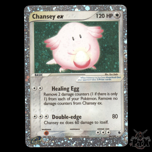 Chansey ex #96/109 EX Ruby & Sapphire NM/LP Pokemon 2003