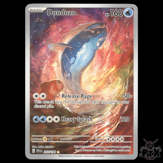 Dondozo #207/198 Scarlet & Violet Base NM/Near Mint Pokemon 2023