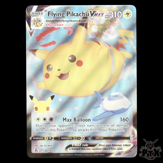 Flying Pikachu Vmax #007/025 Celebration NM/Near Mint Pokemon 2021