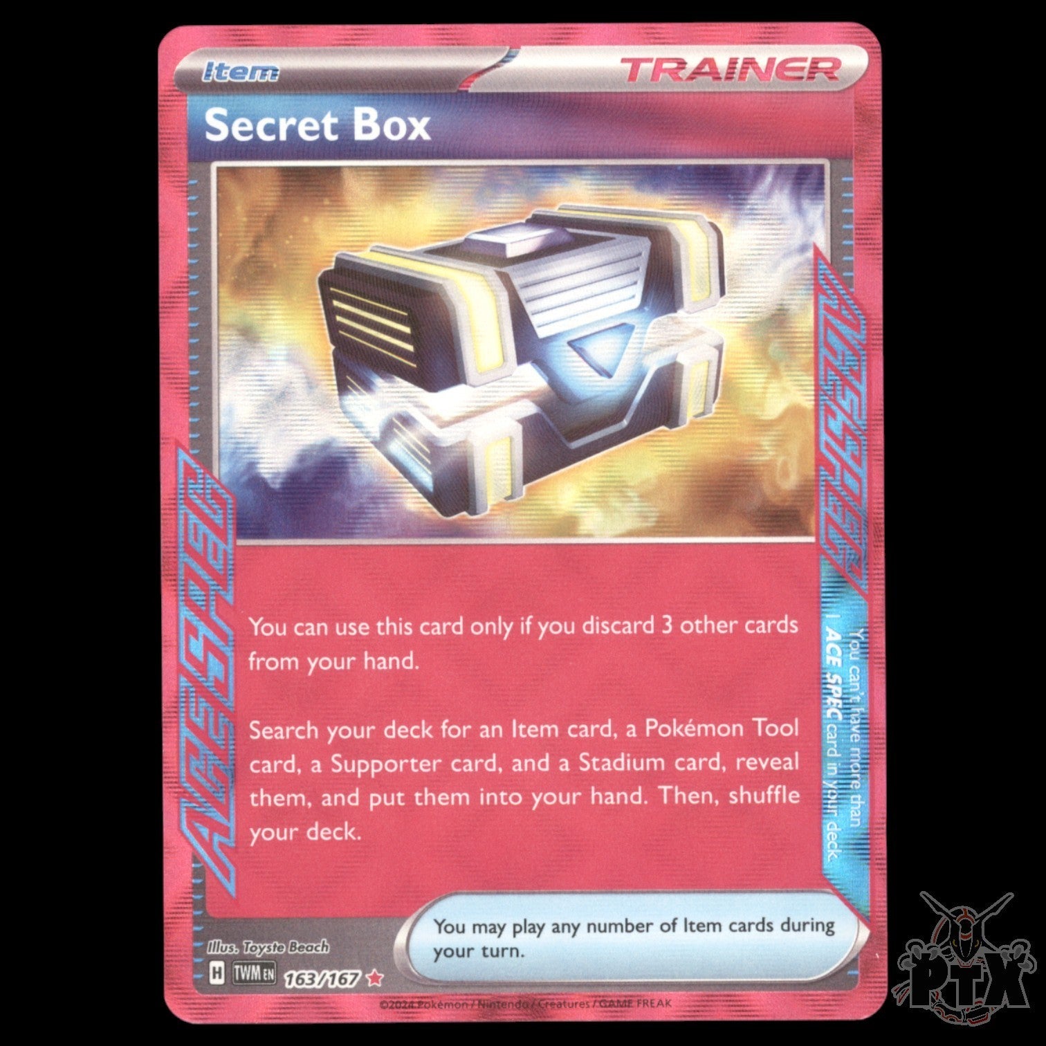 Secret Box #163/167 Twilight Masquerade NM/Near Mint Pokemon 2024