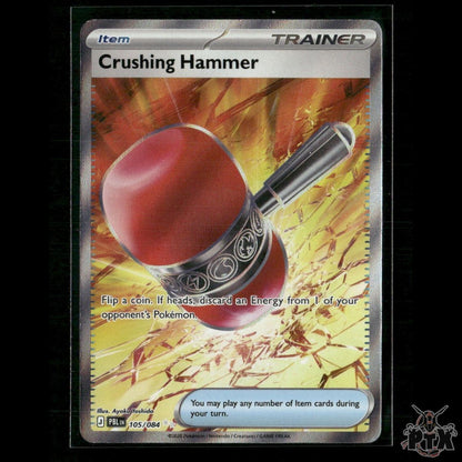 Crushing Hammer 105/084 ME05: Pitch Black NM Pokemon