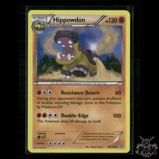 Hippowdon 88/160 XY - Primal Clash MP Pokemon