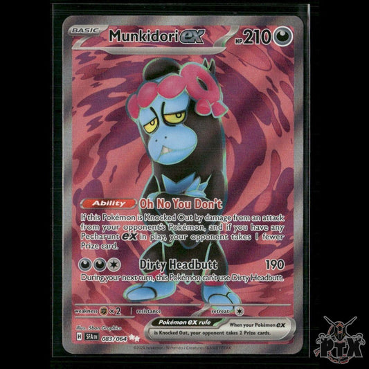 Munkidori ex 083/064 SV: Shrouded Fable NM Pokemon