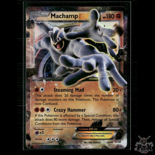 Machamp EX 37/98 XY - Ancient Origins LP Pokemon