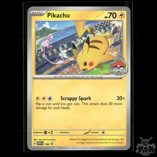 Pikachu 190 SV: Scarlet & Violet Promo Cards NM Pokemon