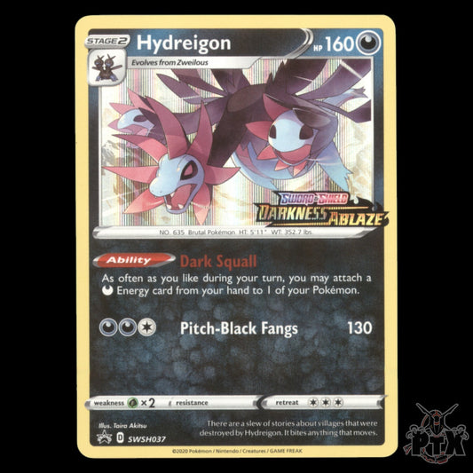 Hydreigon #SWSH037 Sword & Shield Promo NM/Near Mint Pokemon 2020