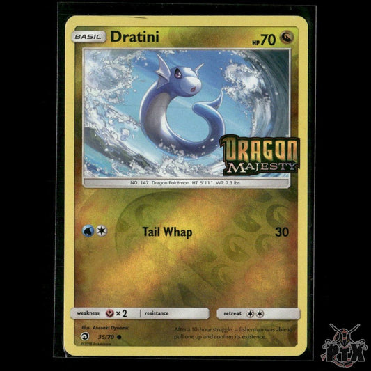 Dratini (Toys R Us Promo) 35/70 Dragon Majesty Promo LP Pokemon
