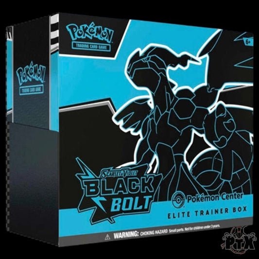 Black Bolt Pokemon Center ETB/Elite Trainer Box Pokemon 2025